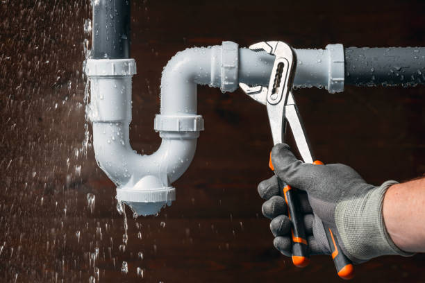 Professional Leak Detection technician working in Chesapeake City, MD